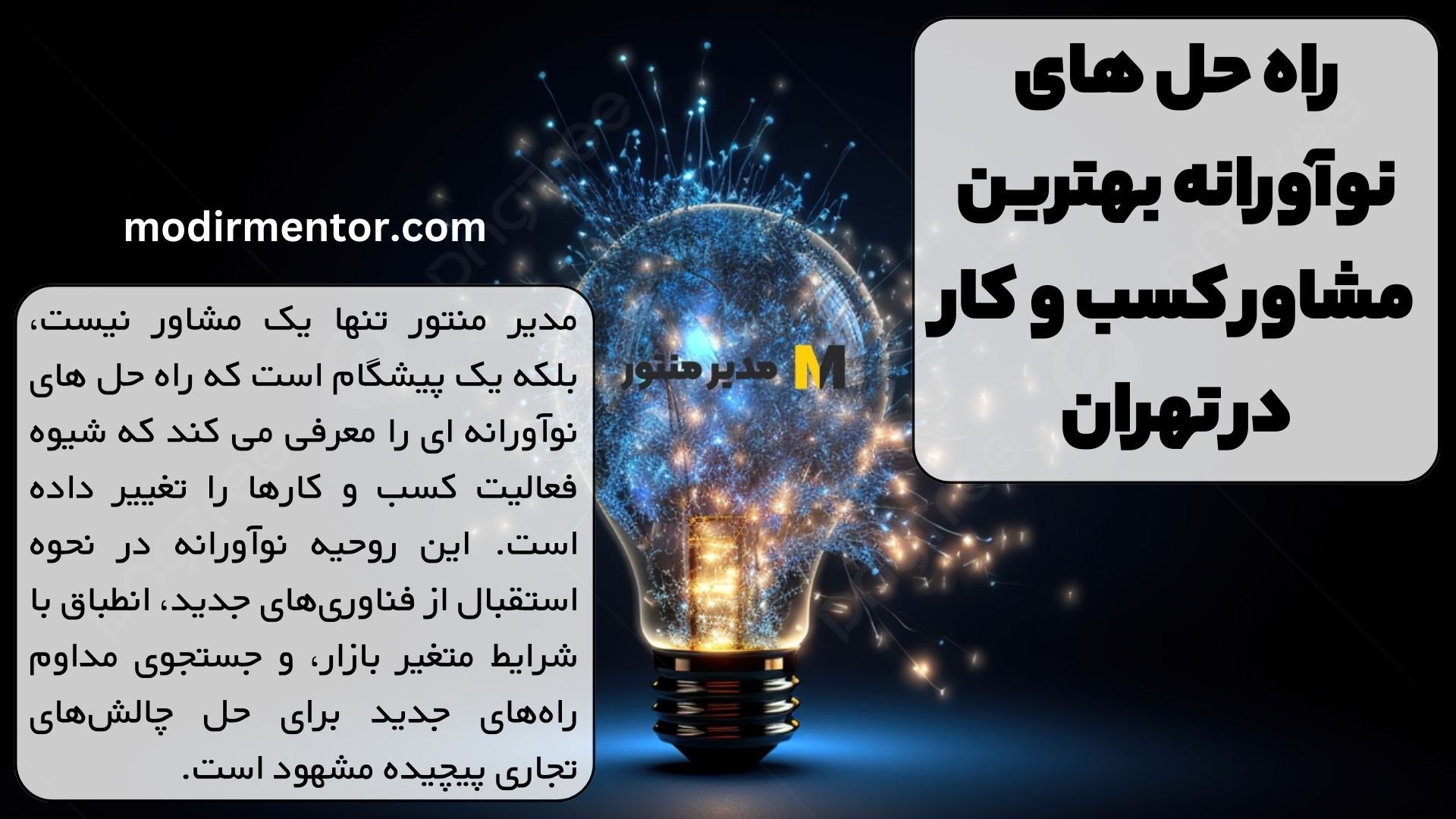 راه حل های نوآورانه بهترین مشاور کسب و کار در تهران