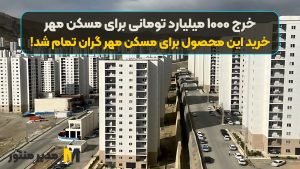 خرج ۱۰۰۰ میلیارد تومانی برای مسکن مهر/ خرید این محصول برای مسکن مهر گران تمام شد!