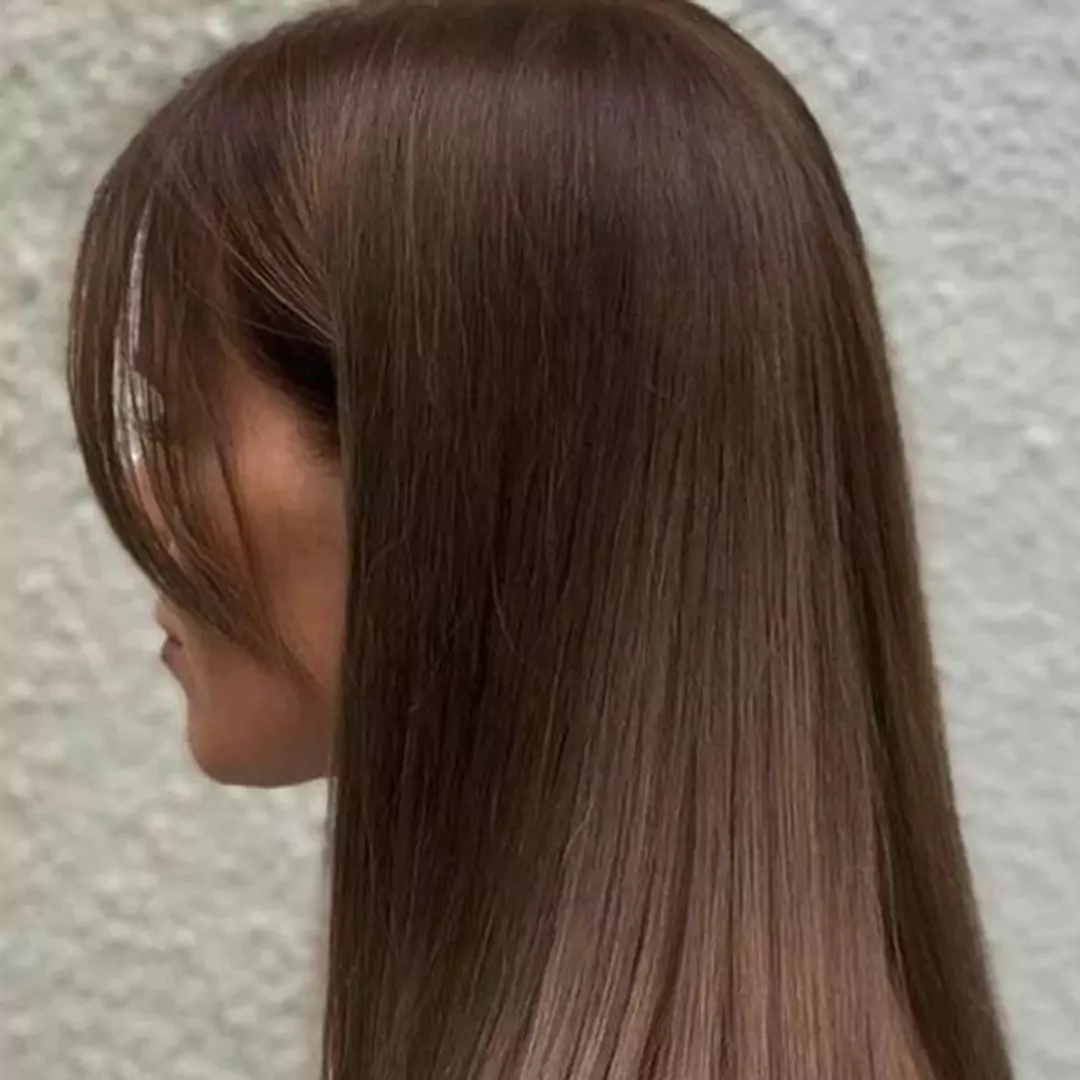 شیک ترین مدل های رنگ موی قهوه ای دخترانه