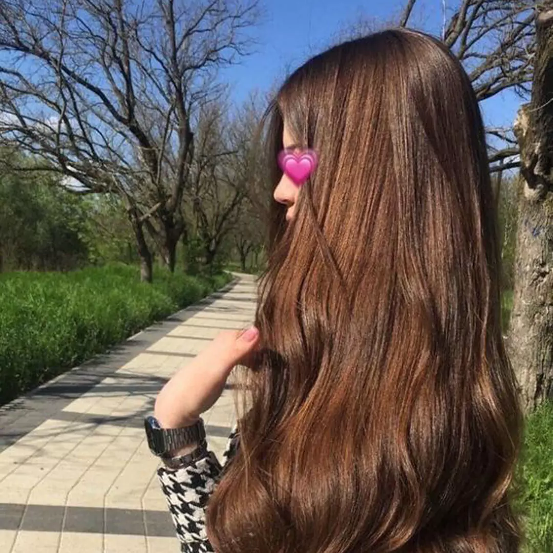 شیک ترین مدل های رنگ موی قهوه ای دخترانه