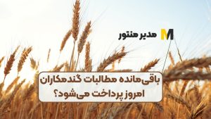 باقی‌مانده مطالبات گندمکاران امروز پرداخت می‌شود؟