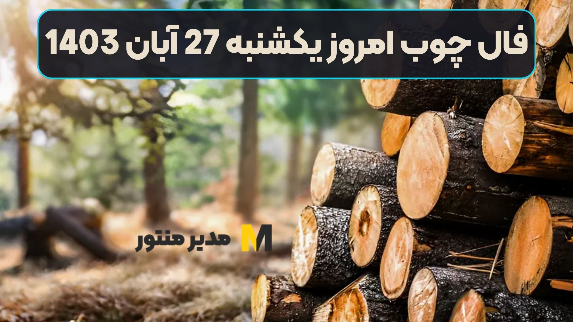 فال چوب امروز یکشنبه 27 آبان 1403