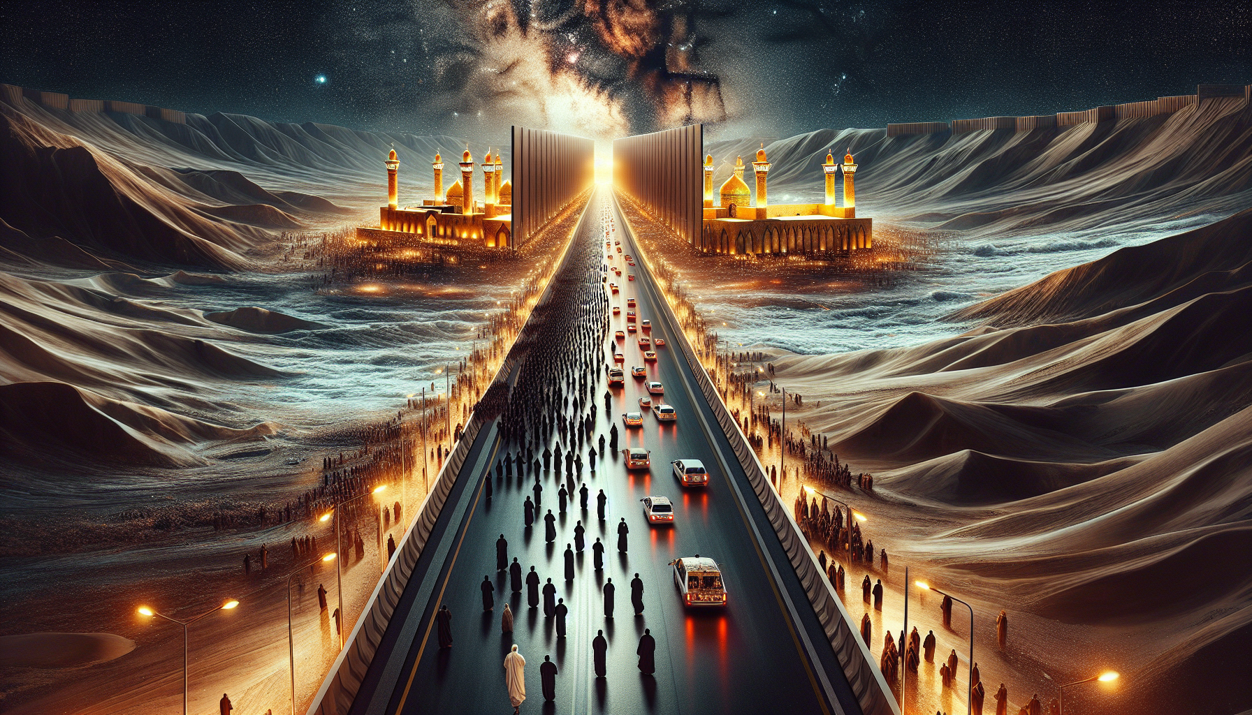 فاصله مرز شلمچه تا کربلا