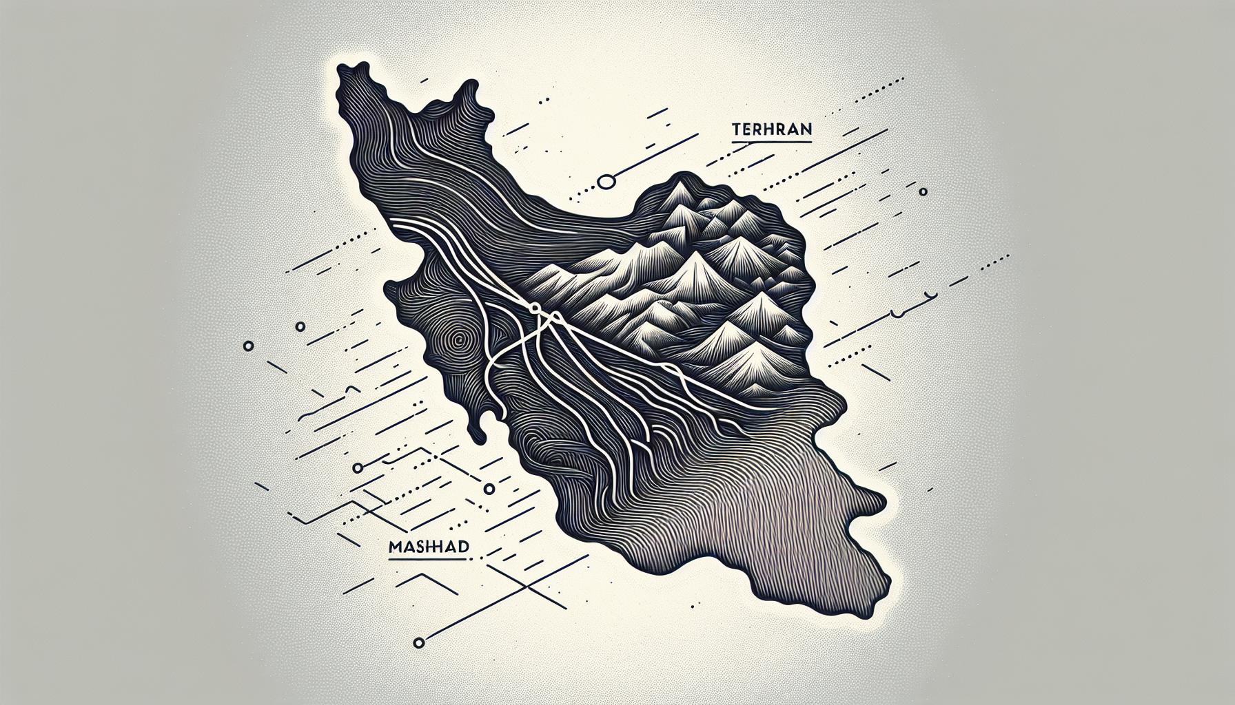 فاصله مشهد تا تهران