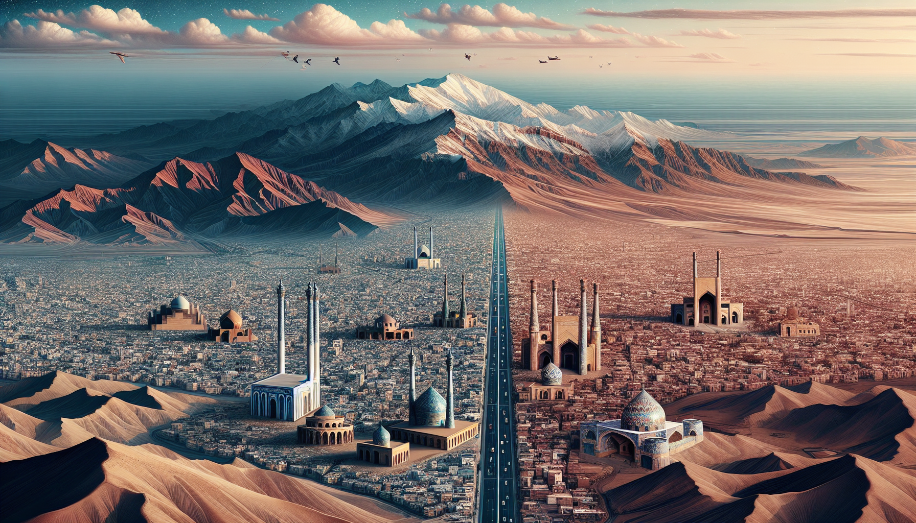 فاصله یزد تا کرمان