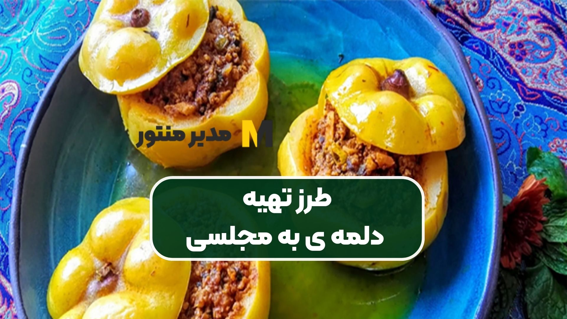 طرز تهیه دلمه ی به مجلسی