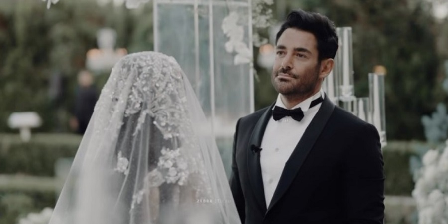عروسی محمدرضا گلزار و همسرش