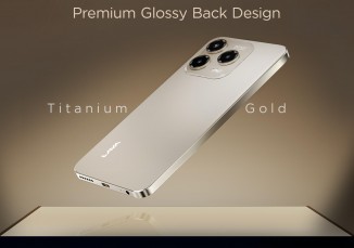 gsmarena_001-61 Lava Bold N1 Pro in: Titanium Gold